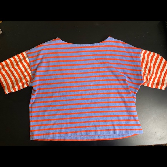 GAP Striped Oversized Tee - Picture 1 of 3